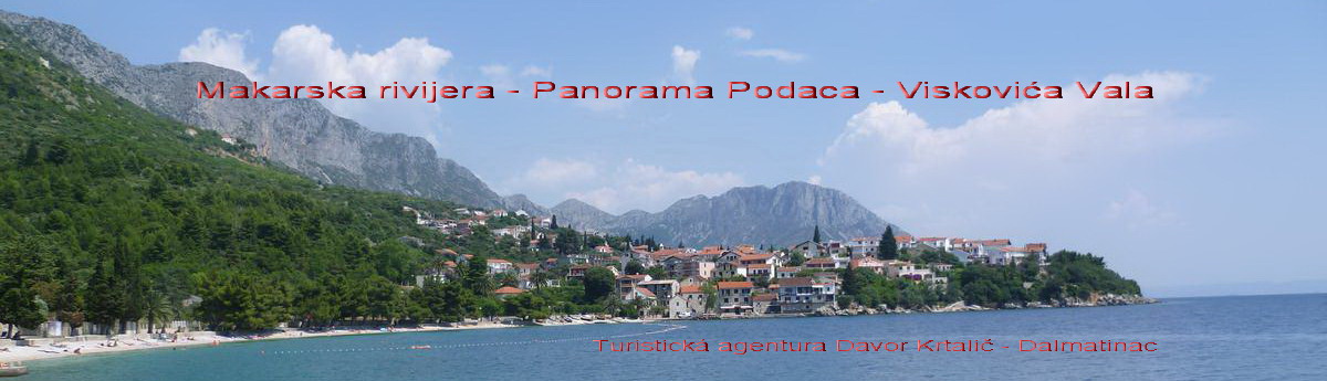 Panorama Podaca - Viskovića Vala