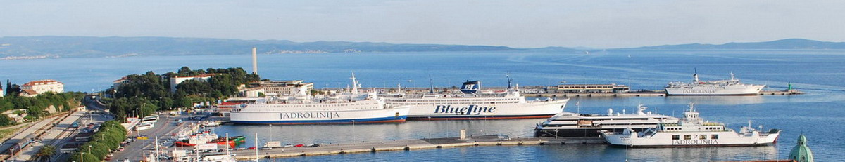 Split - trajektna luka, željeznički i autobusni kolodvor
