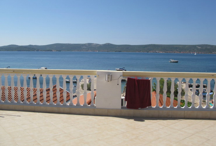 Pogled s terase - Pansion - Sveti Petar na Moru
